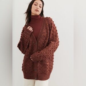 Misha and Puff Popcorn Long Cardigan